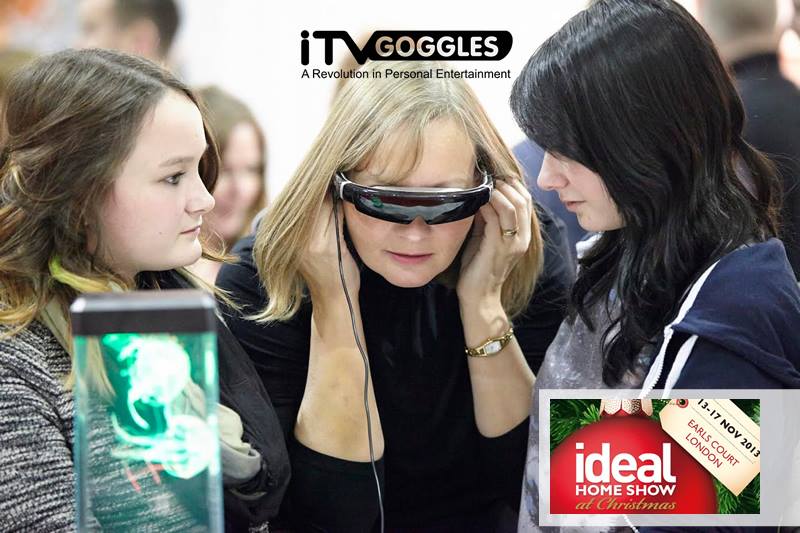 Ideal Hone: At Christmas  - iTVGoggles Video Glasses 